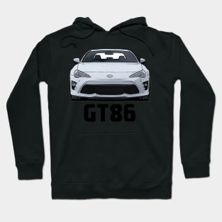 Toyota GT86/Subaru BRZ White Hoodie